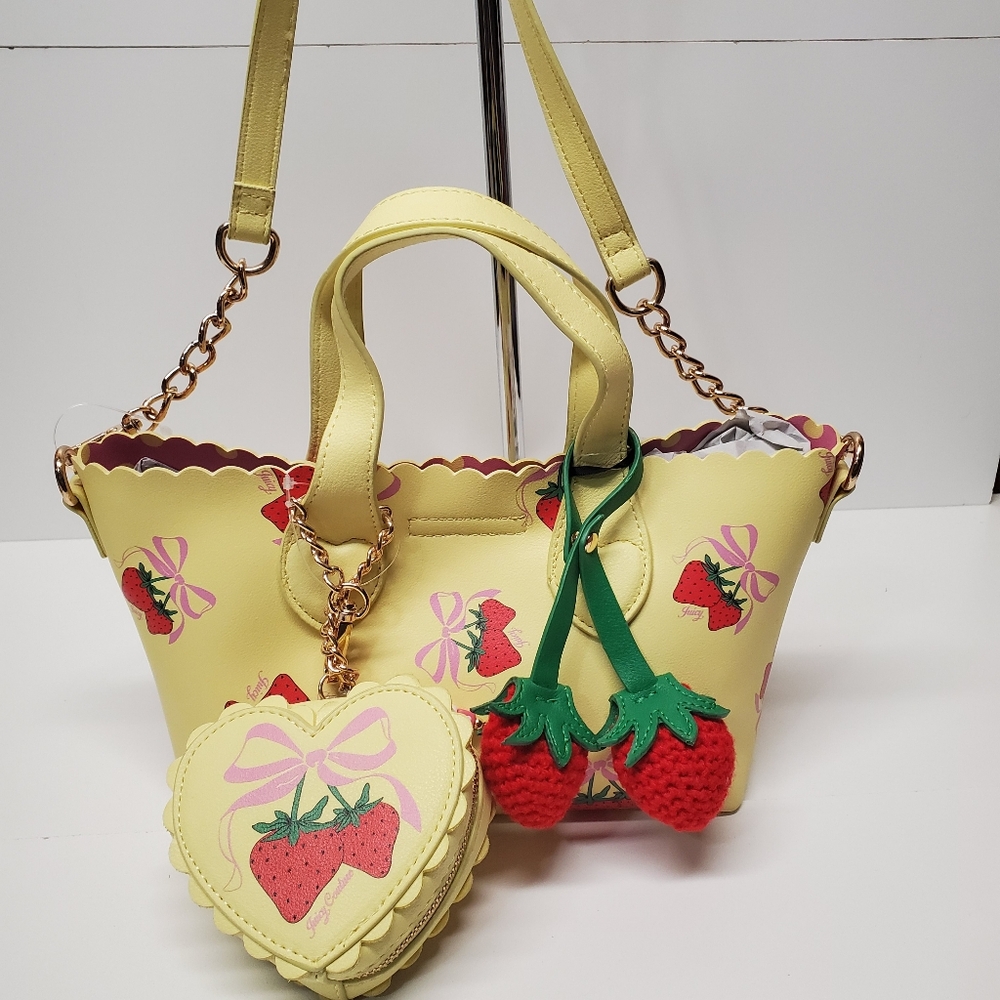 Juicy Couture Sweet Strawberry Mini Tote